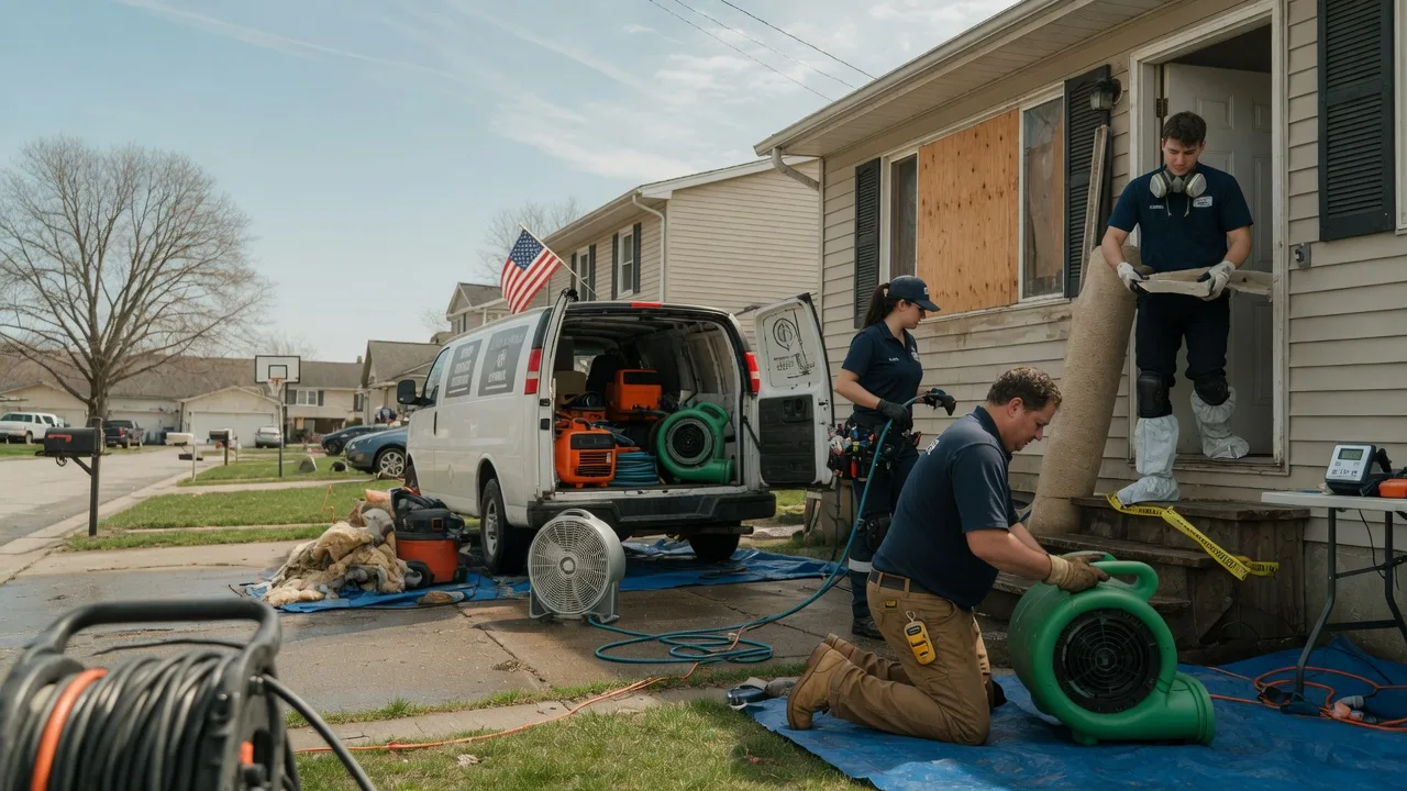 Water Damage Restoration in Amma, WV near me